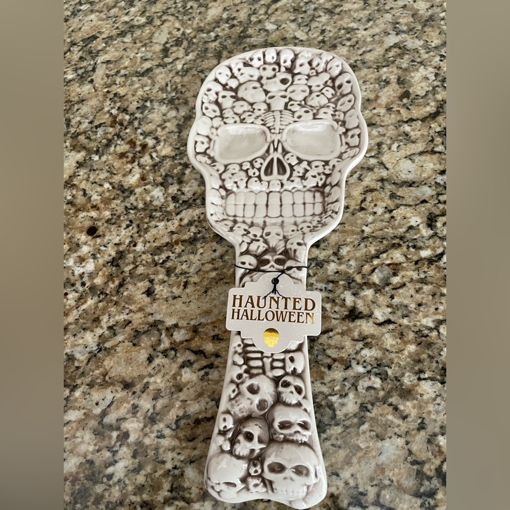 Halloween Skull Spoon Rest
